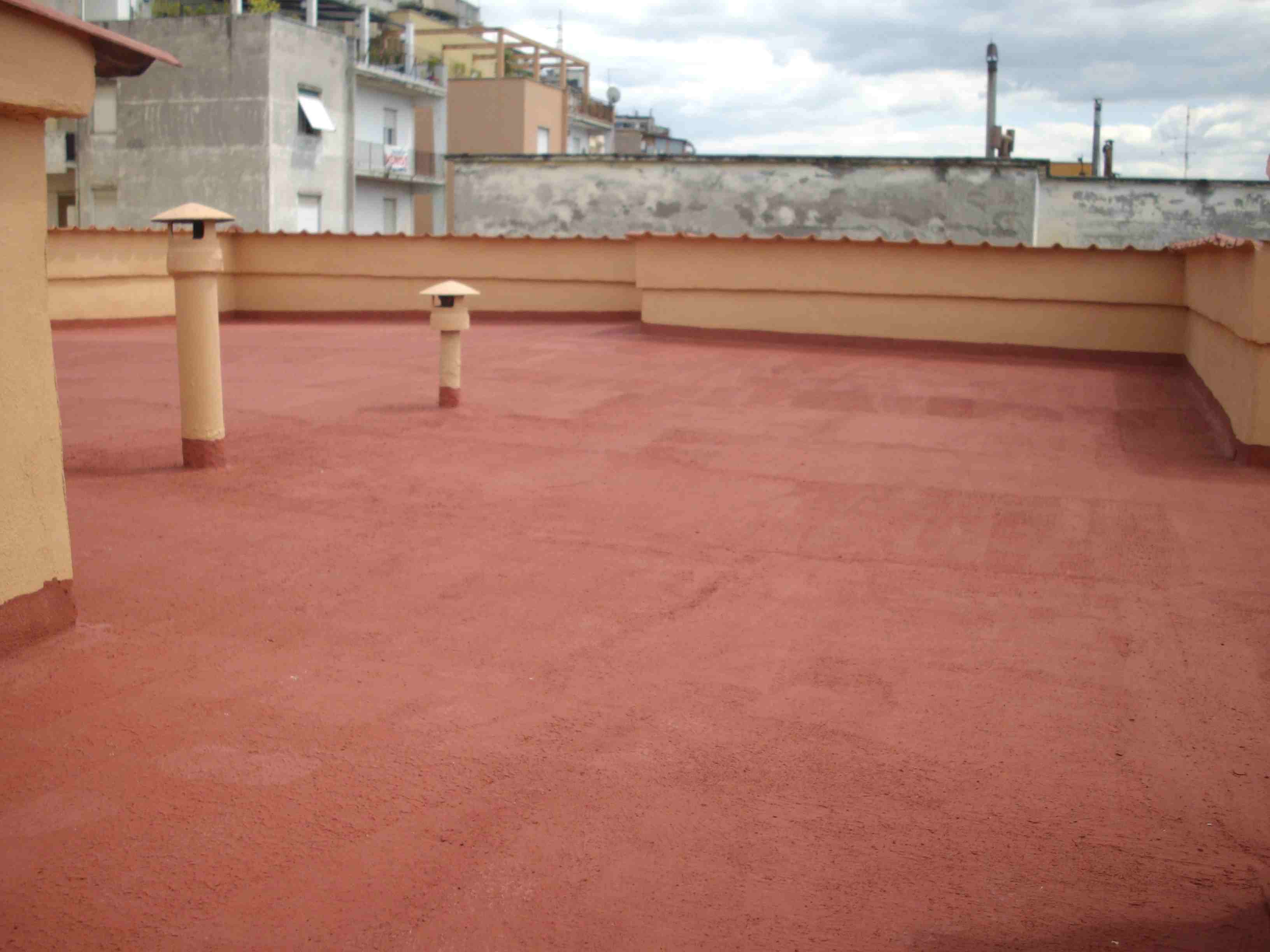 Rifacimento pavimentazione terrazzo condominiale a tivoli lucidi ... Rifacimento terrazzo condominiale