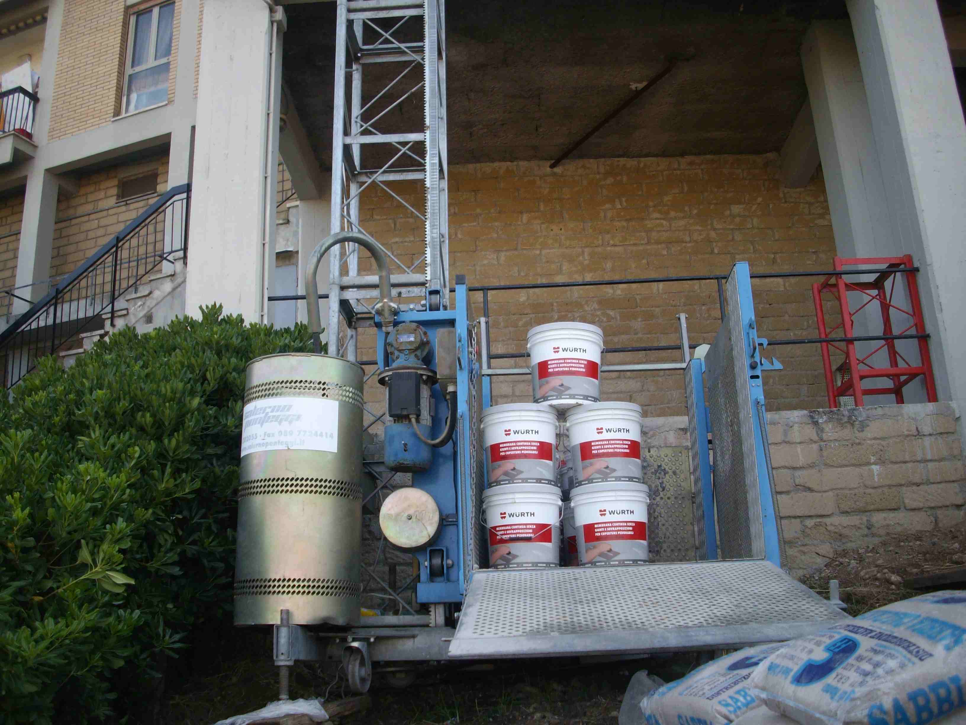 Rifacimento pavimentazione terrazzo condominiale a tivoli lucidi ... Rifacimento terrazzo condominiale